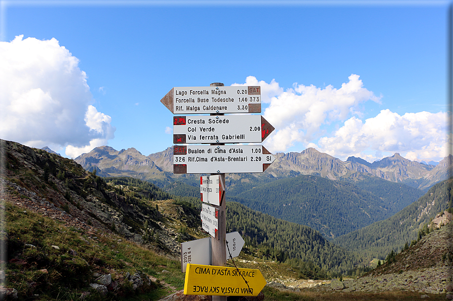 foto Da Passo 5 Croci alla Forcella Magna